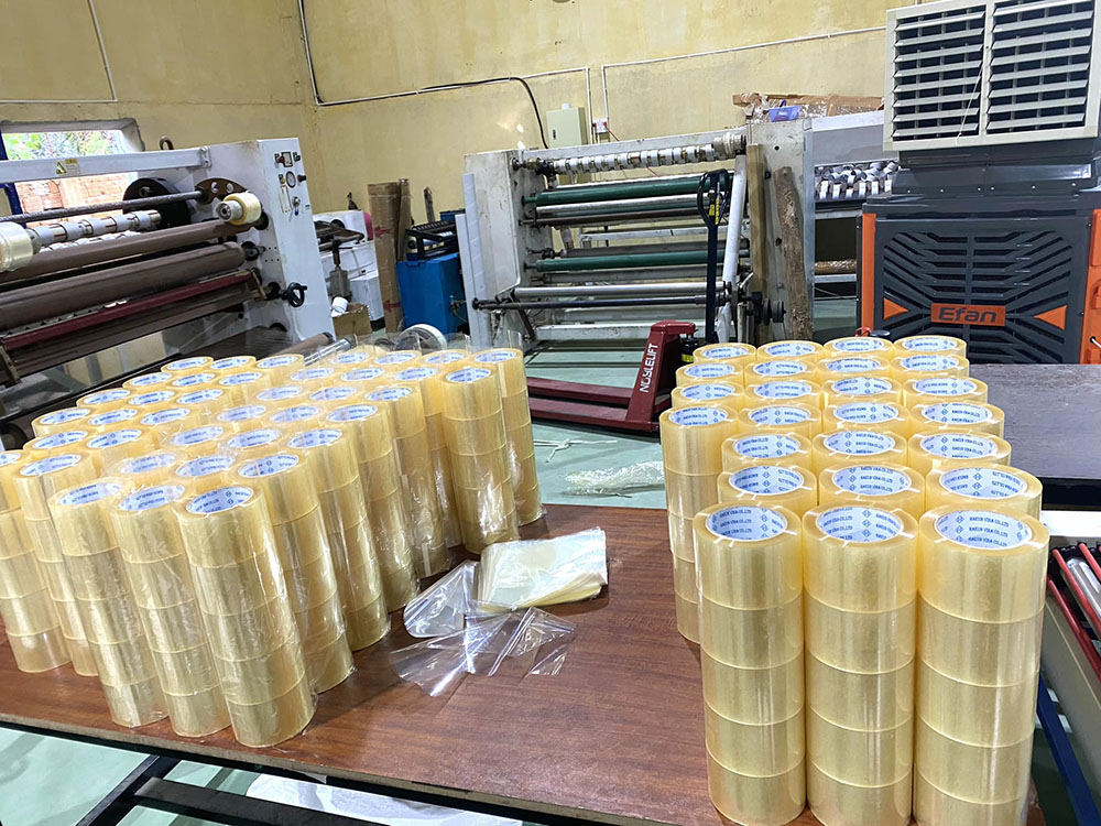 sản xuất băng keo, san xuat bang keo